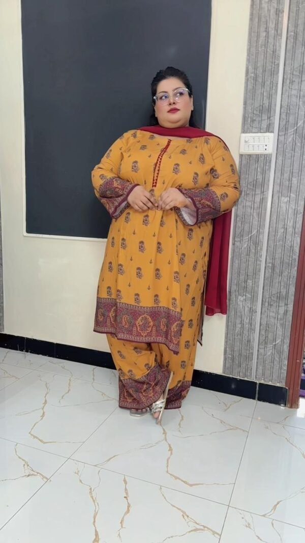 Linen  Printed 2PC Stitched