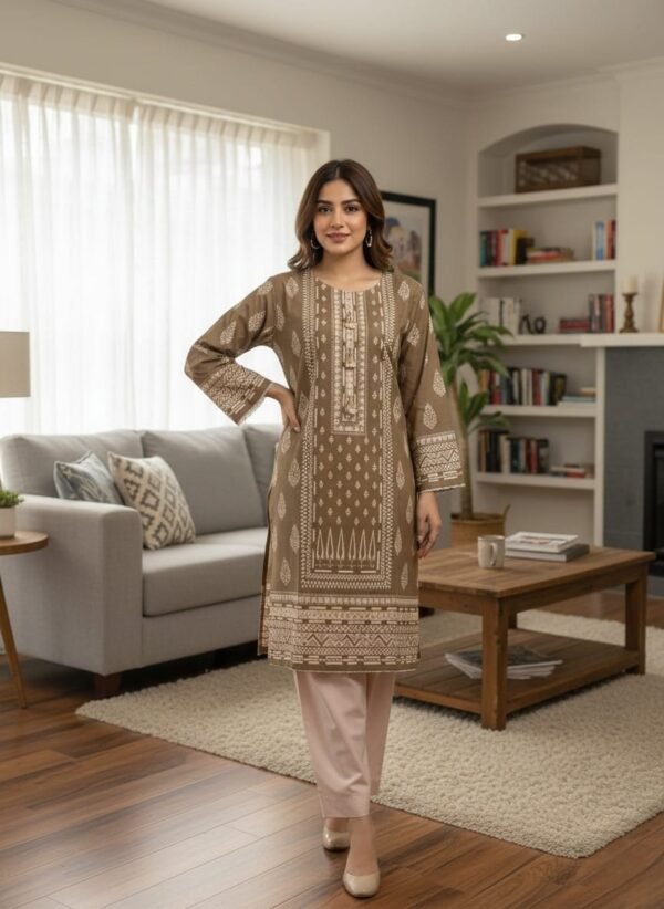 Lawn Printed 2PC Stitched