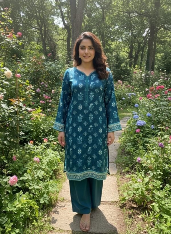 Linen Printed 2PC Stitched