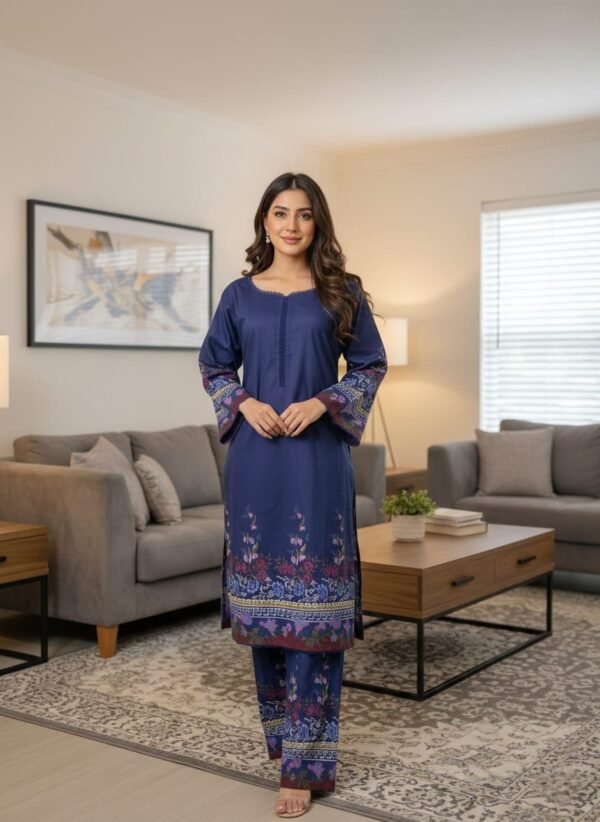 Lawn Printed 2PC Stitched