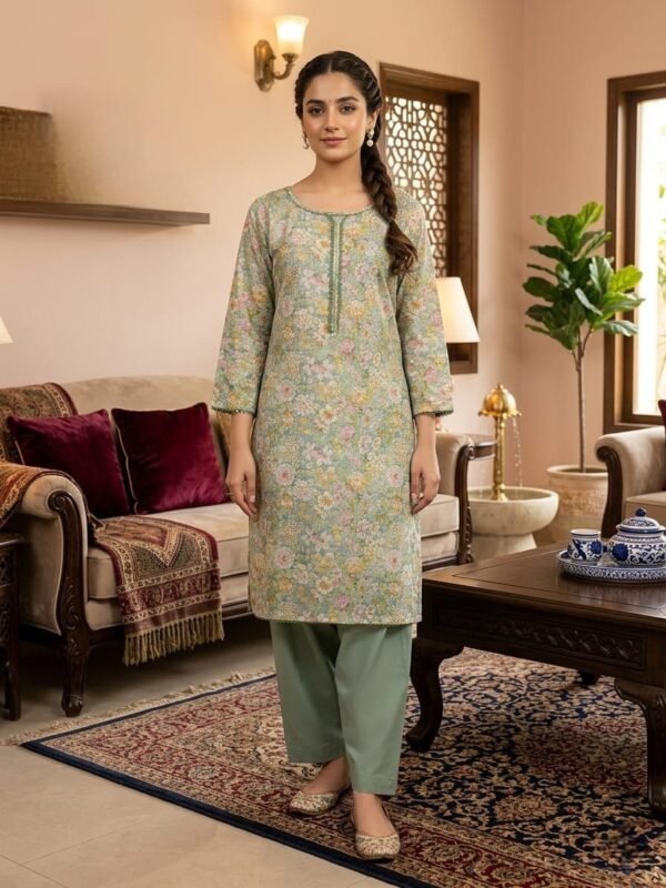 Lawn Printed 2PC Stitched