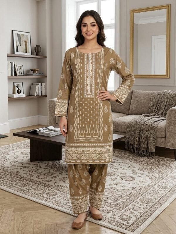Lawn Printed 2PC Stitched