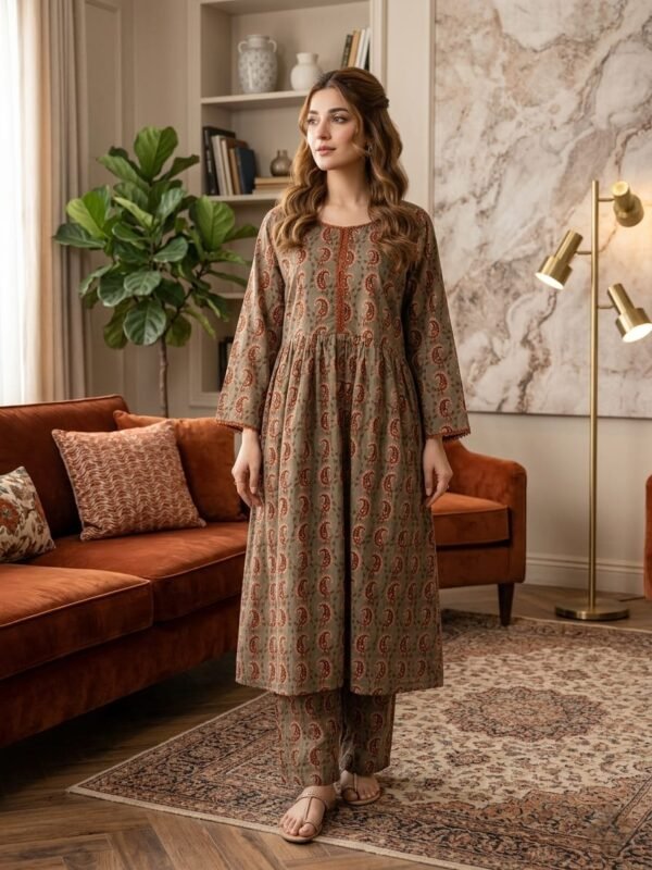 Lawn Frock Ready-to-Wear