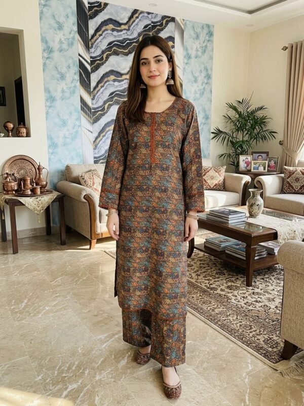 Lawn Printed 2PC Stitched