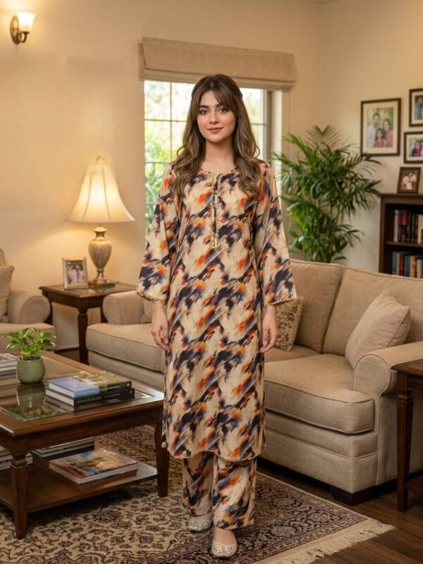 Lawn Printed 2PC Stitched