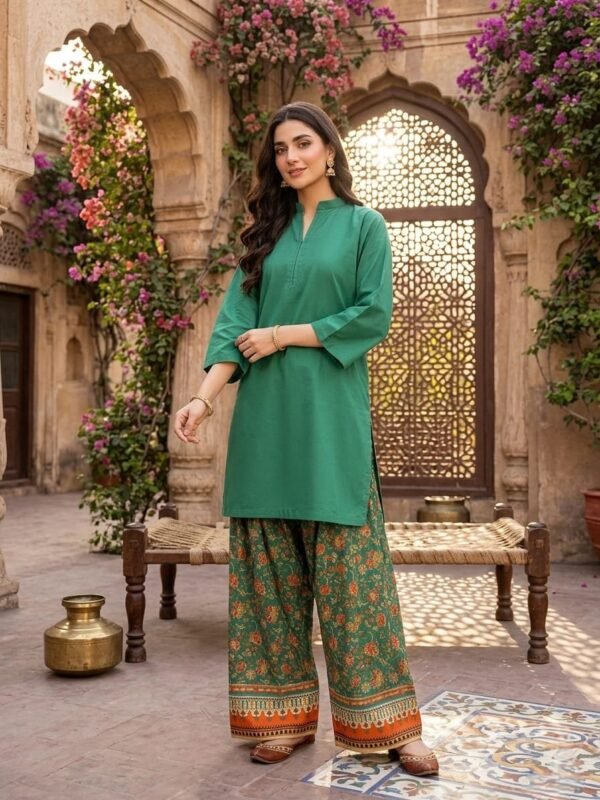 Lawn Farshi Shalwar