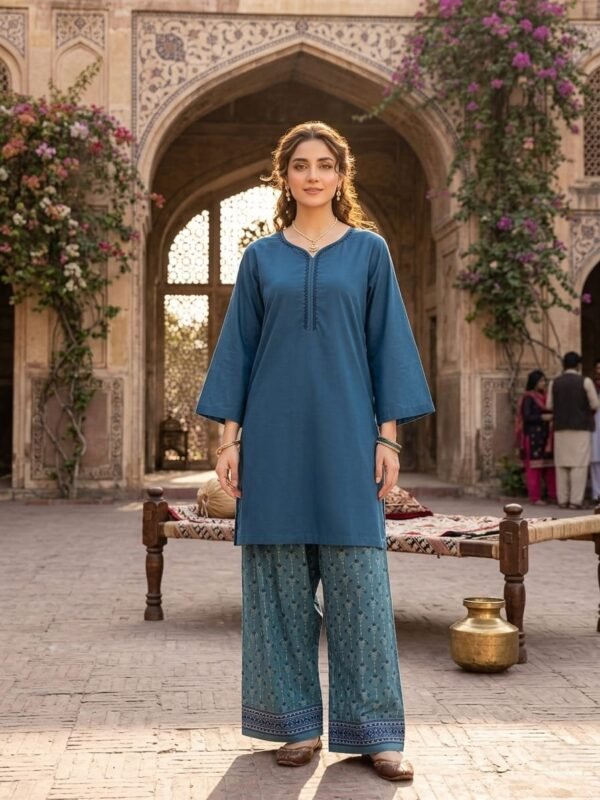 Lawn Farshi Shalwar