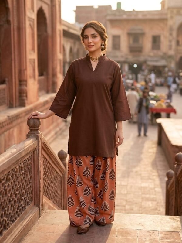 Lawn Farshi Shalwar